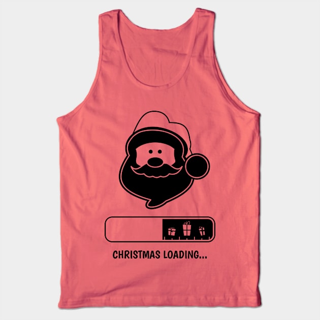 Christmas loading Tank Top by Mande Art